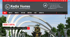 Desktop Screenshot of kediahomes.com